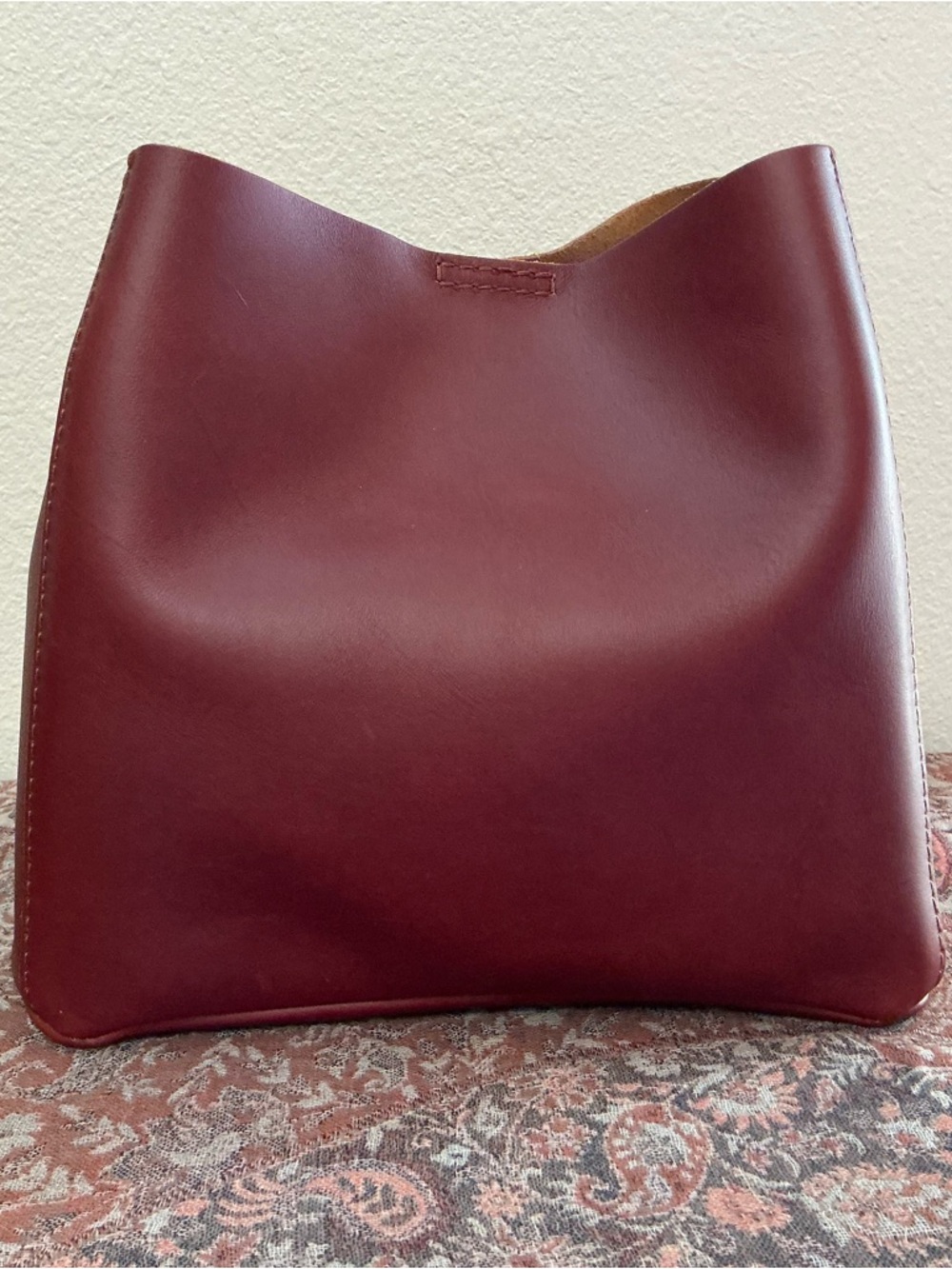 Portland Leather Butterfly Bucket